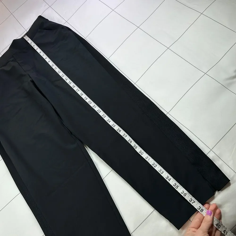 Athleta Pants Women 14 Black Brooklyn Mid Rise Ankle City Classic Commute Casual
